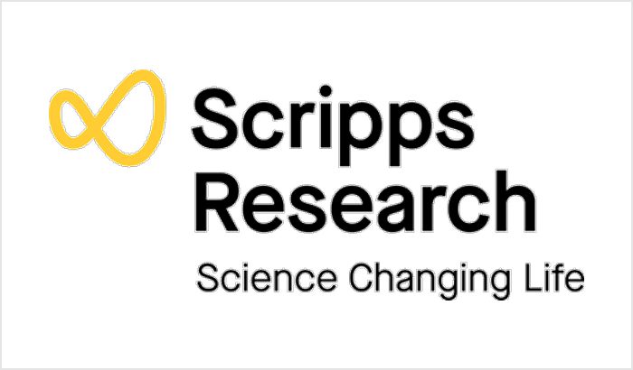 Logo of Scripps Research with tagline Science Changing.